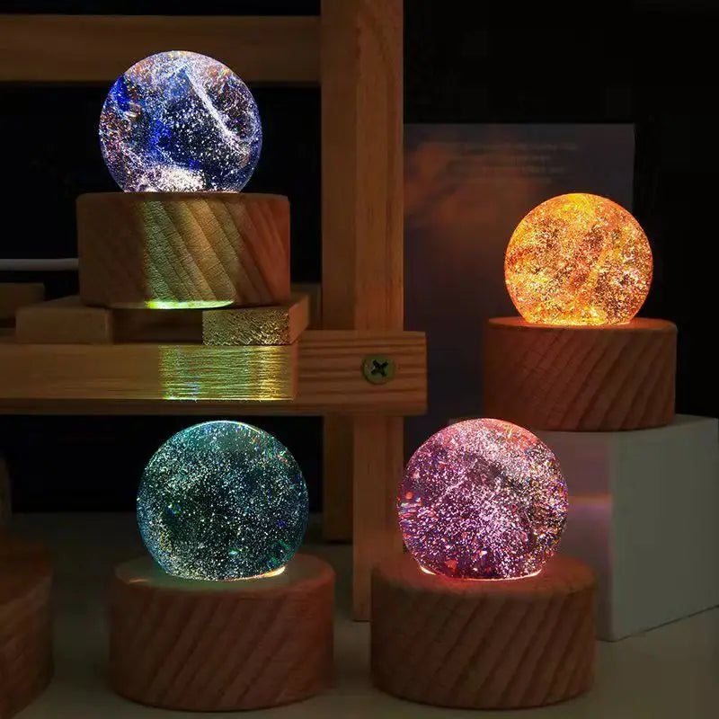 Handmade Colored Glaze Bead Ball Colorful Glass