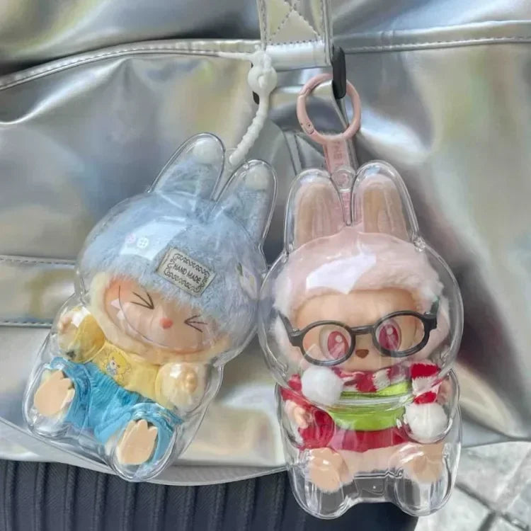 Clear Guard Doll Display Case (suitable for Labubu)