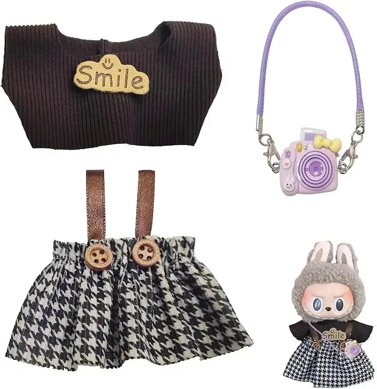 Cute Fit Doll Outfit Essentials (suitable for Labubu)