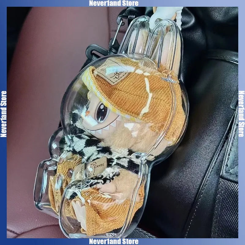 Clear Guard Doll Display Case (suitable for Labubu)