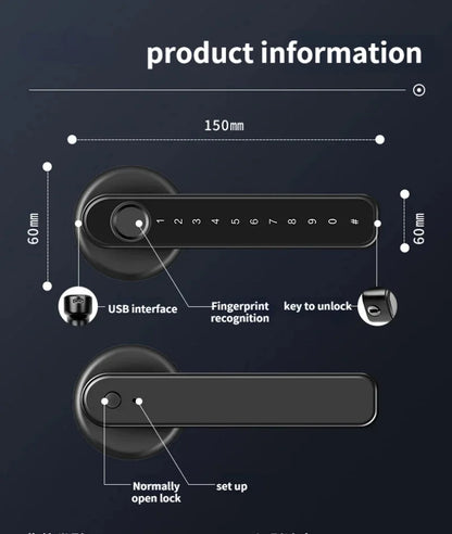 Biometric Fingerprint Smart Door Lock