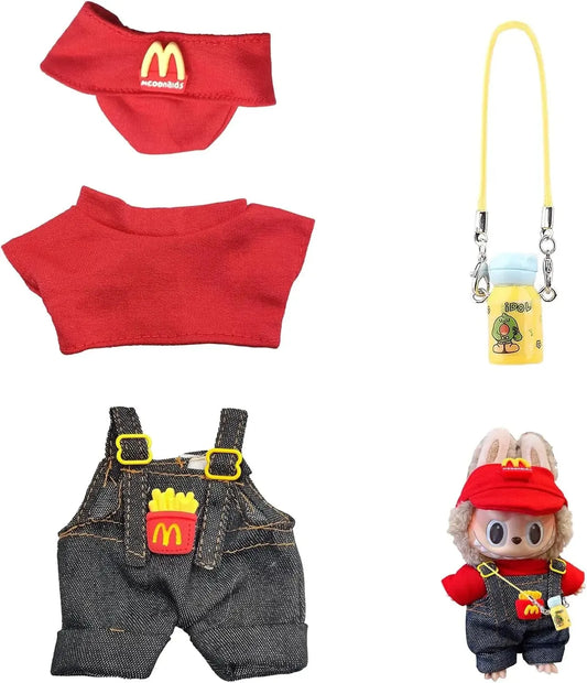 Cute Fit Doll Outfit Essentials (suitable for Labubu)