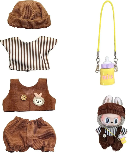 Cute Fit Doll Outfit Essentials (suitable for Labubu)