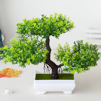 Potted Bonsai Fake Plant