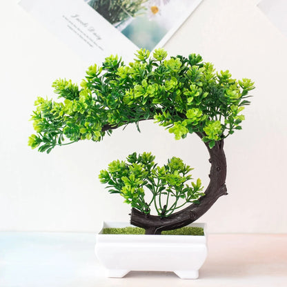 Potted Bonsai Fake Plant