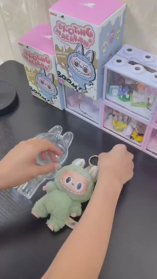 Clear Guard Doll Display Case (suitable for Labubu)